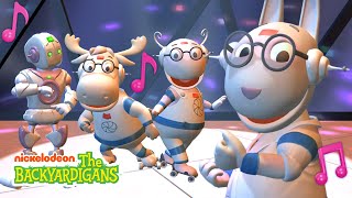 Austin Sings "Like a Robot!" w/ Tyrone & Uniqua & Tasha | The Backyardigans