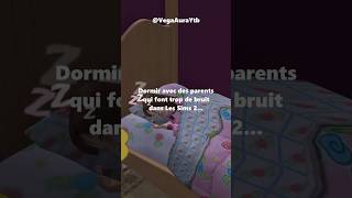 Dormir avec des parents qui font trop de bruit - Les Sims 2 #TheSims #TheSims2 #TS2 #Sims2 #Gameplay