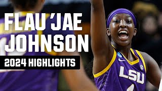 Flau'jae Johnson 2024 NCAA tournament highlights