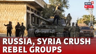 Syrian And Russian Jets Step Up Strikes On Rebels | LIVE | Syria War |  | Aleppo | N18G