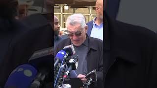 Robert Deniro Runs From Hecklers #robertdeniro  #trump  #newyork  #newyorkcity  #newyorkers