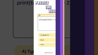 Predict The Output - Python #13