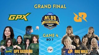 GPX Basreng vs RRQ Mika Game 4 | Grand Final MLBB UPOINT ESPORTS INVITATIONAL SEASON 3