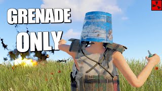 I played rust for a day using grenades only... ft Brit