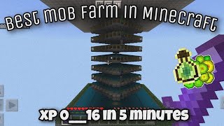 Best easy mob xp farm for Minecraft 1.19