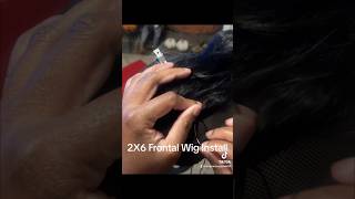 Watch me slay this 2X6 closure #2X6closure #wiginstall #wigclosure