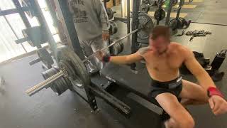 255 Pound Bench Press RPE 9