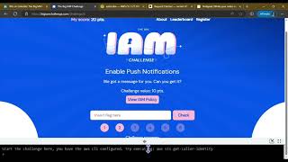 The Big IAM CTF Challenge #3: Enable Push Notifications