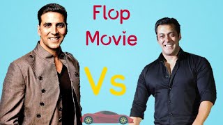 @akshaykumar Vs @BeingSalmanKhan  comparison / Network , Flop Movie