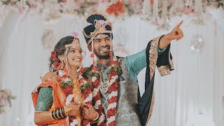 BEST MARATHI WEDDING HIGHLIGHT || VIGNESH + TEJASVI || MUMBAI || KIERAA CREATION