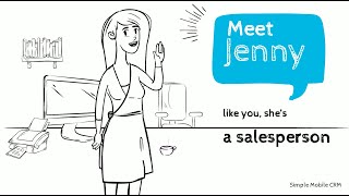 How did salesperson Jenny improve her work efficiency? What makes her so excited？