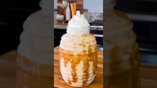 Creamy Pumpkin Spice Horchata de Calabaza Cremosita #shorts