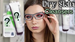 TOP 3 CLEANSERS for DRY SKIN + a chemist's tips for dry skin