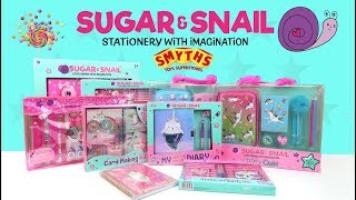 Back To School Sugar and Snail Stationery with Smyths Toys Superstores