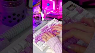 @cerakey PURPLE CERAMIC KEYCAPS x BSUN POP Switches on @cidootech V75 Plus | #soundtest #asmr