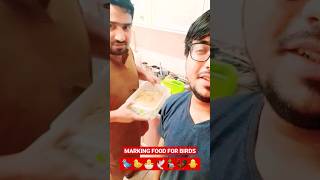 Making Food for Birds #youtubeshorts #ytshorts #shorts