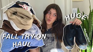 dream wardrobe HUGE TRY-ON HAUL (PART 2) (Doc martens, Brandy Melville, Pacsun)