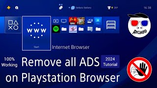 BLOCK ALL ADS On Your Playstation BROWSER in 2024 (PS5, PS4, PS3, PSVita) 100% WORKING Tutorial ENG