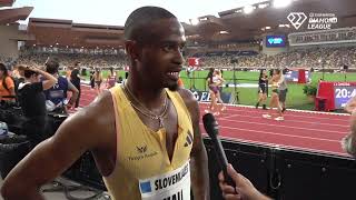 QUINCY HALL takes 400m WORLD LEAD and goes 9th U.S. ALL TIME | Monaco Diamond League 2024