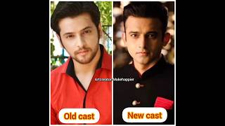 old cast 🆚 New cast #yrkkh #abhira