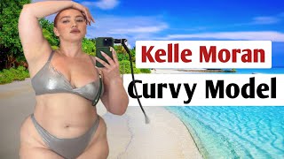 Glamours American Plus Size Model - Kelle Moran | Curvy Fashion Model | Influencer | Biography