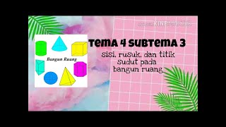 Tema 4 Subtema 3 Bangun Ruang kelas 2