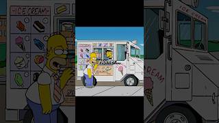 Homer became an ice-cream man...😳