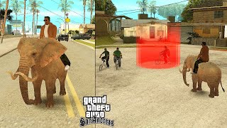 Secret Elephant Cheat Code In GTA San Andreas | AR Gaming World