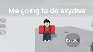 Roblox Ragdoll Skydive