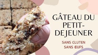 Gâteau pour le petit-déjeuner 180 cal/part #gâteau #sansgluten #recettefacile #degustation #food