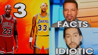 Chris Broussard Destroys & Embarrasses Nick Wright Top 50 Players Michael Jordan 3rd