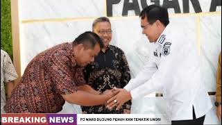 PJ WAKO DUKUNG PENUH TEMATIK UNSRI