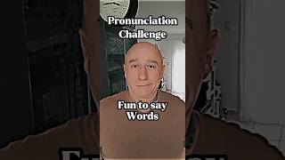 English Pronunciation Challenge 🇺🇸 Fun to say words 😄 #shorts