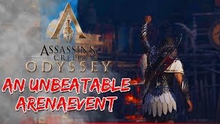 An Unbeatable Arena Event | Assassin's Creed Odyssey - The First Arena Fight (With Pegasos Pack)