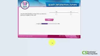 Baskin-Robbins Guest Satisfaction Survey | 2020