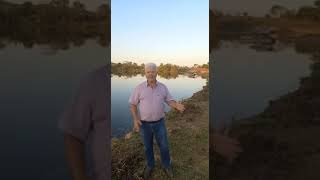 Prefeito visita represa de captação de água e chama atenção para o uso consciente da água tratada