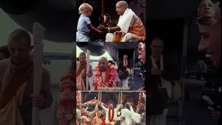 srilaprabhupada entry rare video 🤩🙌#iskcon #krishna #srilaprabhupada #radha #shorts