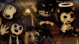 [SFM/BATIM] - Speedart - |BIG AND INKY FAMILY| Poster by CYBER