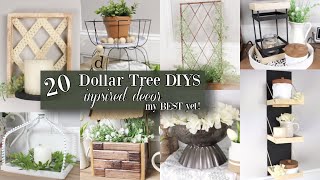 20 HIGH END DOLLAR TREE DUPES | DIY INSPIRED DECOR