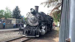 Colorado Durango train ride( the  silverton ) steam train video