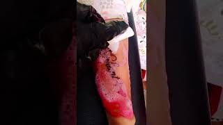 Nishant Name Tattoo || Heart Block Tattoos || ArtistUV #lovetattoos #girltattoo #artistuv