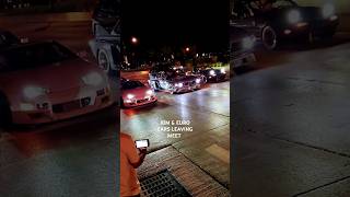 Cars leaving meet #car #jdm #old #bmw #modified #shorts #short #nyc #cars #carmeet #7sday #video #yt