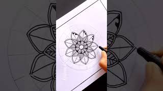 Mandala art | mandala drawing | mandala | shorts | youtube shorts