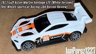 2023 Gulf Aston Martin Vantage GTE (White Version) (Hot Wheels SportsCar Racing 1/64 Diecast Review)