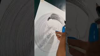 MS Dhoni drawing with compass 😱#viral #shorts #trending #msdhoni #drawing #shortsviral