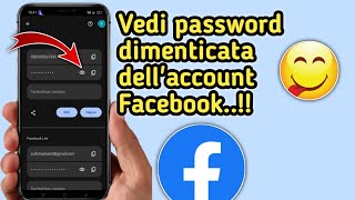 Come gestire un account Facebook che ha dimenticato la password 2024