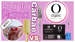 Punta flama Carbae Azul de Organic Nails/ Primeras impresiones/ FanyCC