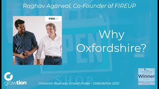 FIREUP - Why Oxfordshire?