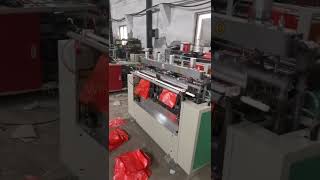 Dual-Channel Heat Sealing & Cutting Bag-Making Machine without Punching Operation