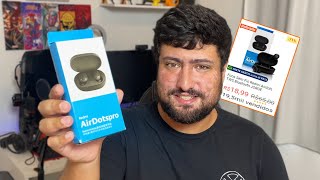 AirDot Pro Fone Bluetooth da Shopee de R$ 18 reais! Muito barato!